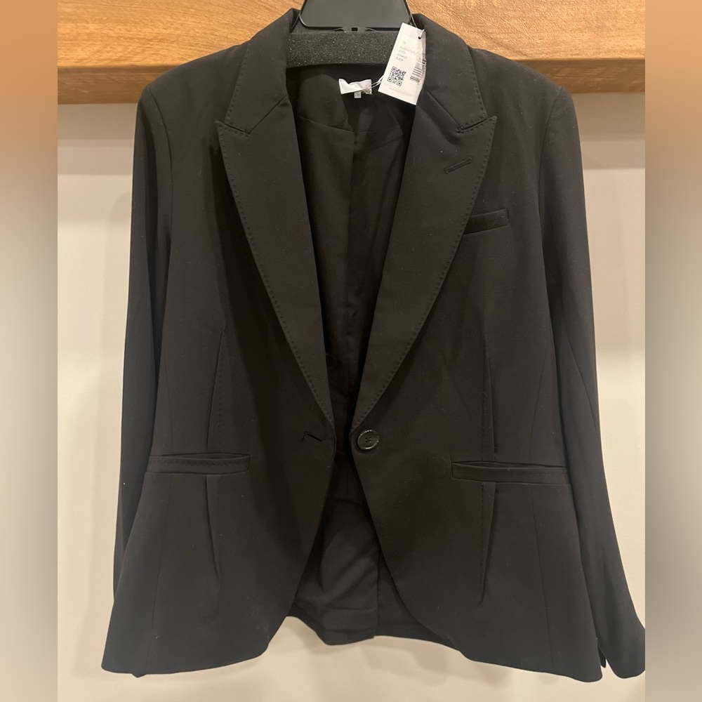 Ecru Pickstitch Blazer